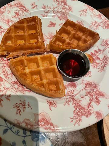 Waffle for Dirty Fried Chicken