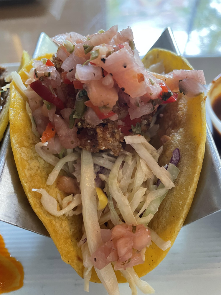 Fried Shrimp Taco